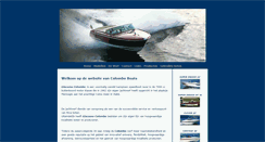 Desktop Screenshot of colomboboats.nl